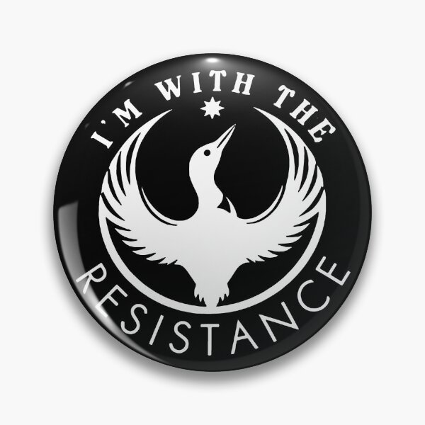 Item preview, With the Resistance MN Rebel Loon Ice Out 2 designed and sold by WatercolourferS.