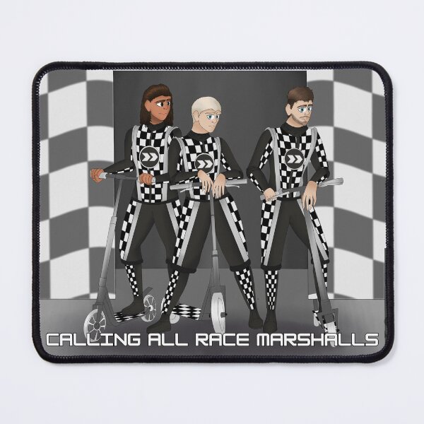 Item preview, Calling All Race Marshalls! designed and sold by Shifty-thoughts.