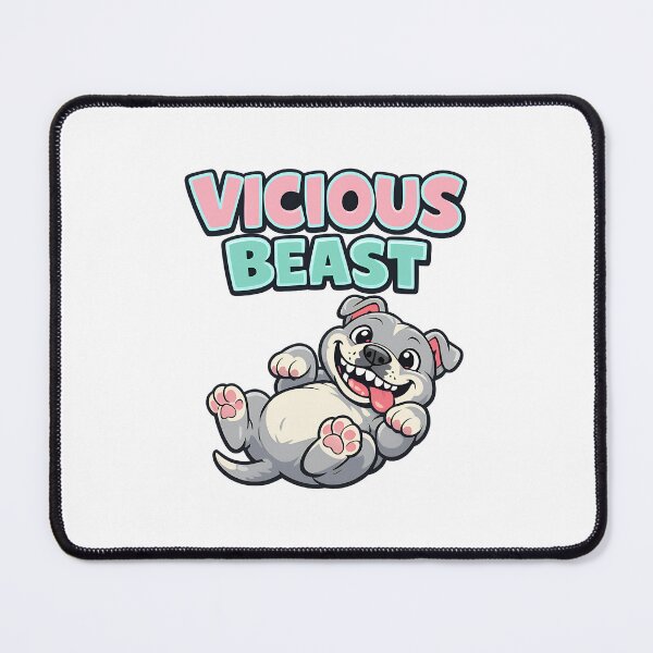 Item preview, Vicious Beast Funny Staffy Puppy designed and sold by BestFriendTees.