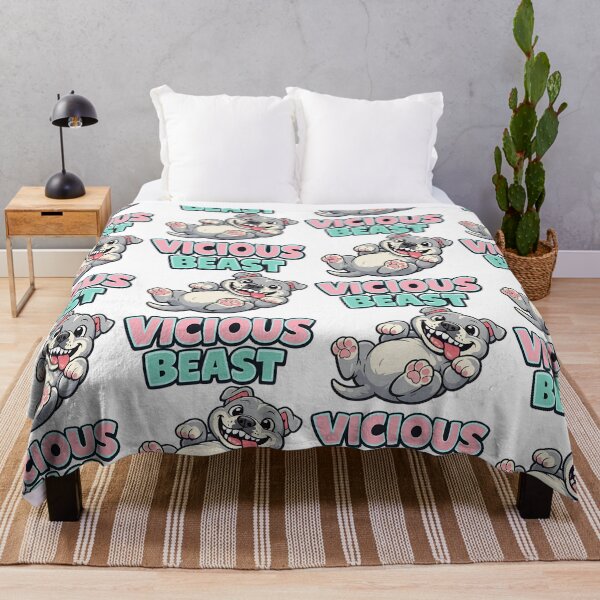 Item preview, Vicious Beast Funny Staffy Puppy designed and sold by BestFriendTees.