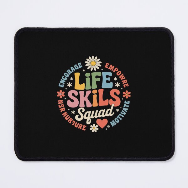 Item preview, Groovy Life Skills Squad Teacher Special Ed SPED Team Crew designed and sold by MarkLeedsArt.