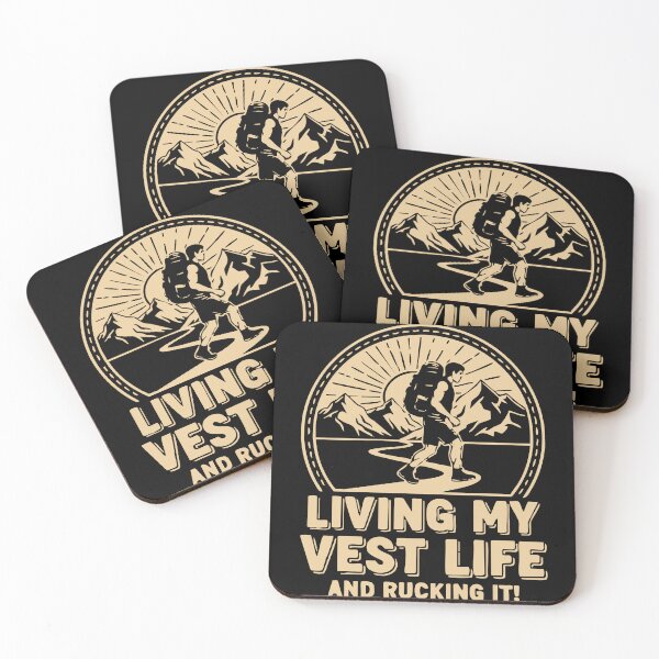 Item preview, Living My Vest Life and Rucking it! designed and sold by JoseloRochaArt.