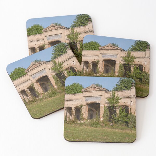 Item preview, Abandoned Mausoleum Ruins – Historic Burial Site in a Green Setting (Lost Place / Urbex Photography) designed and sold by MarkusUrbex.
