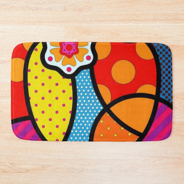 Item preview, - New Upload  - romero britto  - Best Artist - Colorful Pop Joy  - art print - poster   designed and sold by CleoniqueH.