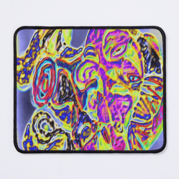 Item preview, psychedelic fossil in motion colorful geometric abstract design designed and sold by SmashingDeals.