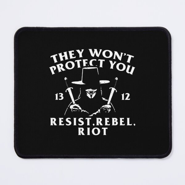 Item preview, They won't protect you resist, rebel, riot designed and sold by remerasnerdas.