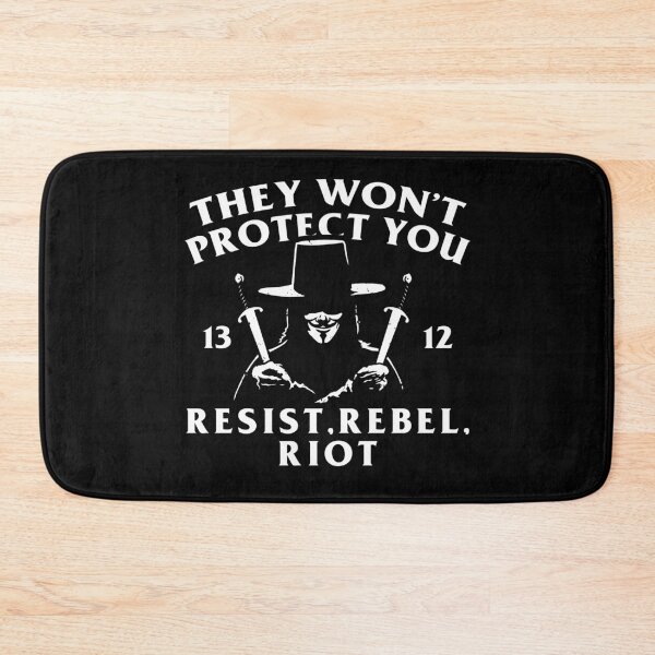 Item preview, They won't protect you resist, rebel, riot designed and sold by remerasnerdas.