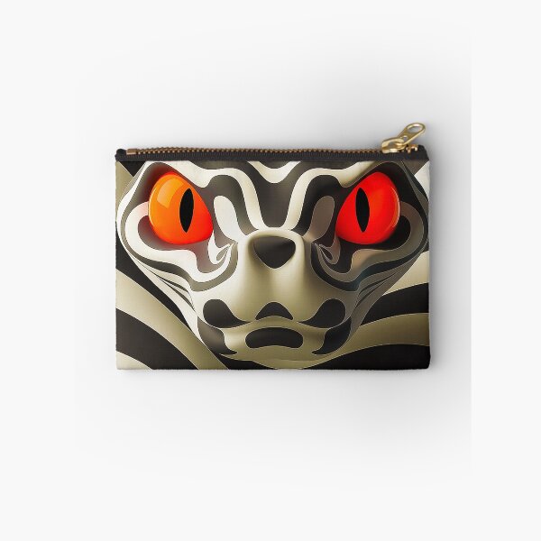 Item preview, Hypnotic Snake Red Eyes Optical Illusion Dark Art designed and sold by Amanda's Factory.