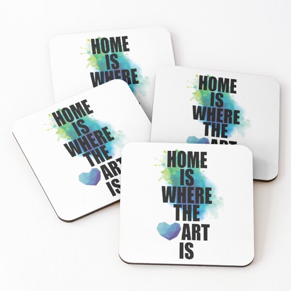 Item preview, Home Is Where the Art Is designed and sold by Art & Coffee.
