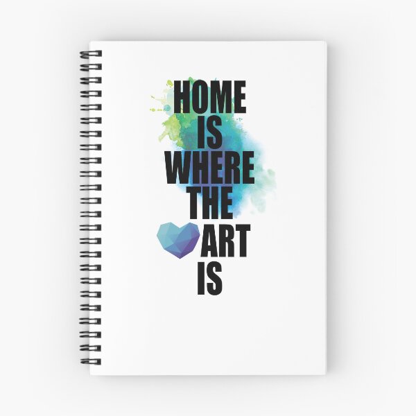 Item preview, Home Is Where the Art Is designed and sold by Art & Coffee.