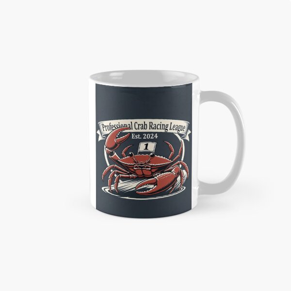 Item preview, Pinch Me If You Can: Professional Crab Racing League – Founded in 2024 (because 2023 was too shocking).” designed and sold by umculi.