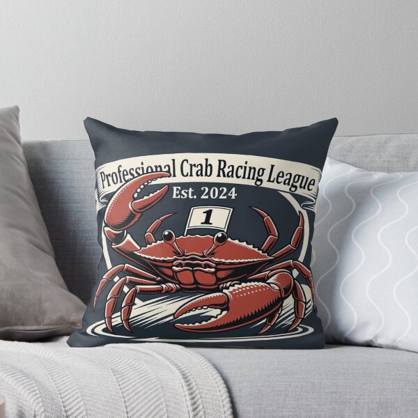 Item preview, Pinch Me If You Can: Professional Crab Racing League – Founded in 2024 (because 2023 was too shocking).” designed and sold by umculi.
