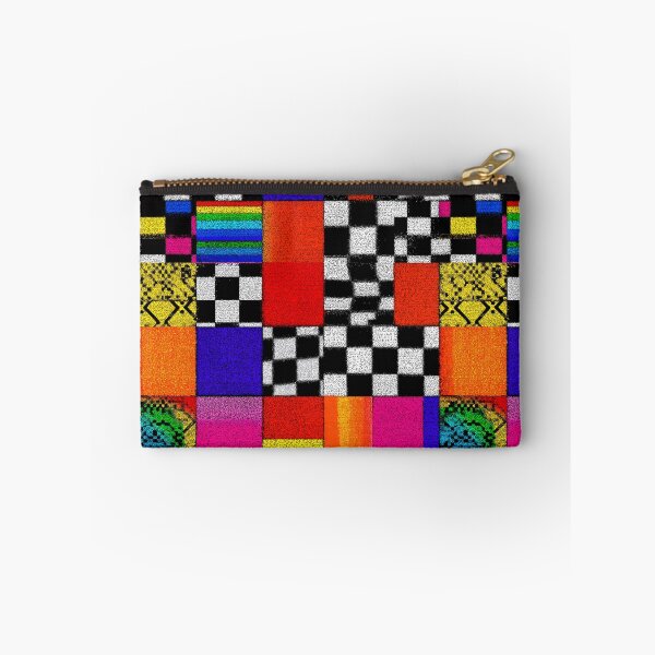 Item preview, Retro Glitch Patchwork Checkerboard Abstract Pattern designed and sold by Prismatect.