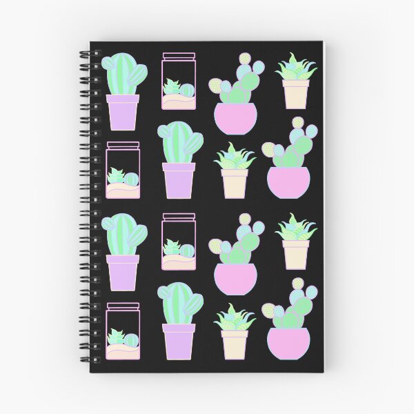 Item preview, Kawaii Pastel Cacti and Succulents  designed and sold by kitschandkawaii.