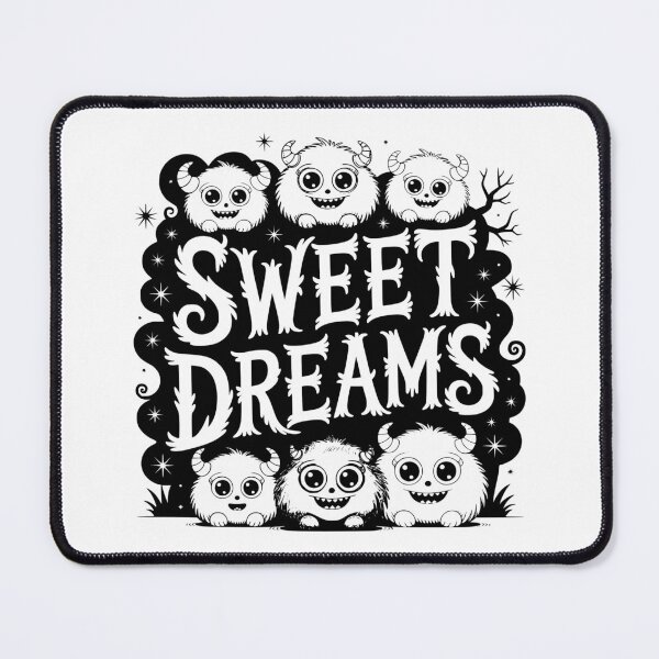 Item preview, Sweet Dreams Cute Monsters designed and sold by Shoot-The-Moon.