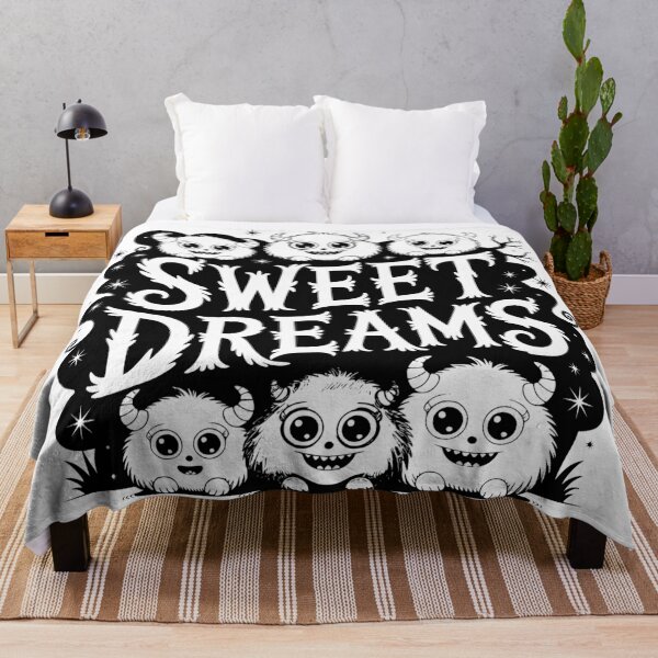 Item preview, Sweet Dreams Cute Monsters designed and sold by Shoot-The-Moon.