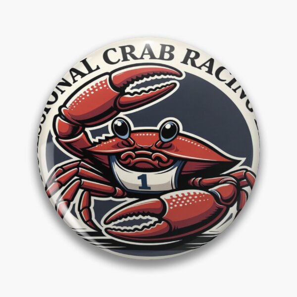 Item preview, Pinch Me If You Can: Professional Crab Racing League – Founded in 2024 (because 2023 was too shocking).” designed and sold by umculi.