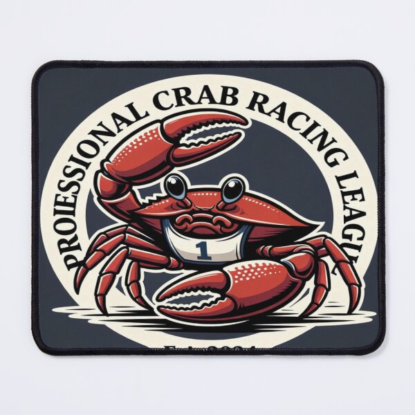 Item preview, Pinch Me If You Can: Professional Crab Racing League – Founded in 2024 (because 2023 was too shocking).” designed and sold by umculi.