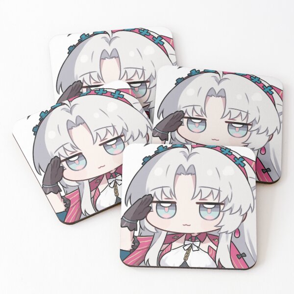 Item preview, Wuthering Waves Chibi Carlotta Salute designed and sold by KomiArts.