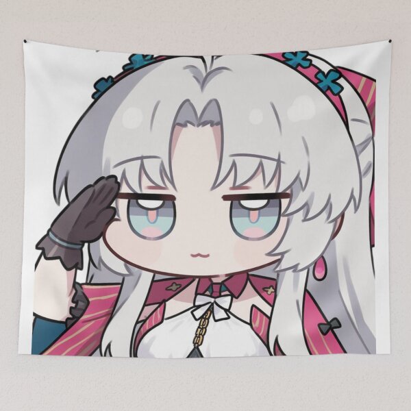 Item preview, Wuthering Waves Chibi Carlotta Salute designed and sold by KomiArts.