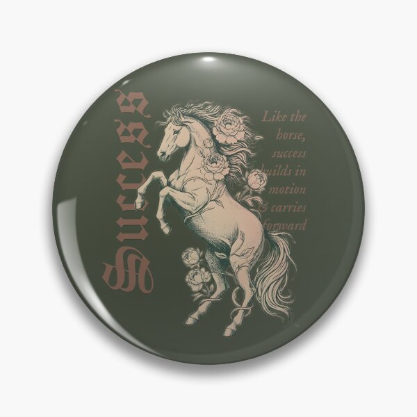 Item preview, Success – Vintage Engraving Style Horse Illustration designed and sold by PaiPalette.