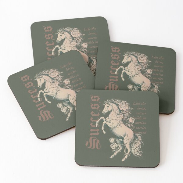 Item preview, Success – Vintage Engraving Style Horse Illustration designed and sold by PaiPalette.