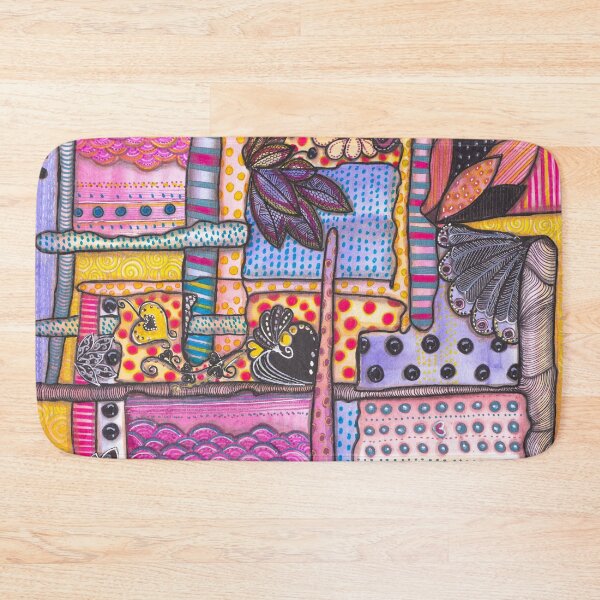 Item preview, The Way Love Comes - Colorful Doodle & Reverse Coloring Art designed and sold by ColorWander.