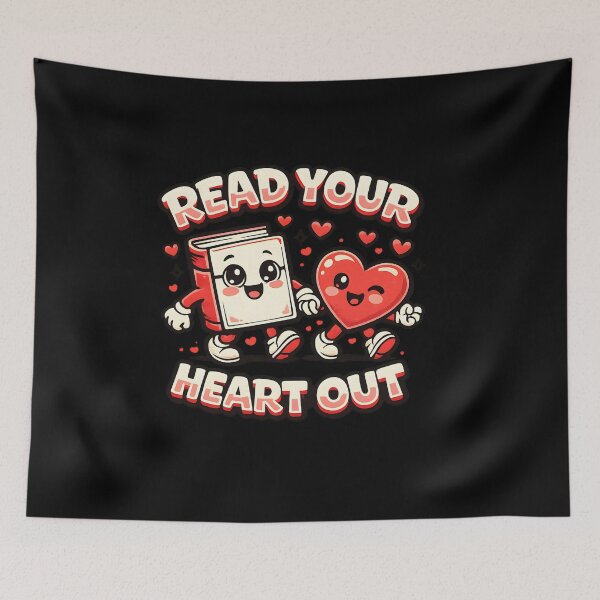 Item preview, Read Your Heart Out Valentine's Day Teacher designed and sold by LunaMagicStudio.