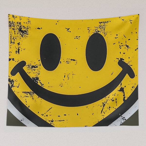 Item preview, Heart №18 Vintage Distressed Yellow Heart Smiley Face designed and sold by SyberGen.