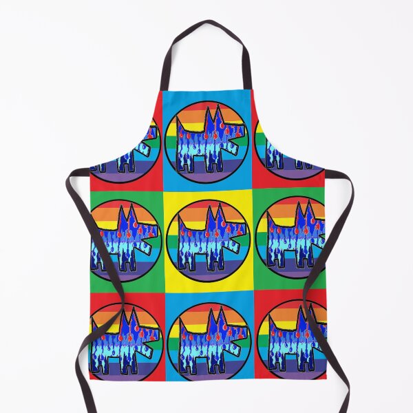 Item preview, dog drip pop art 678 designed and sold by LowEndGraphics.