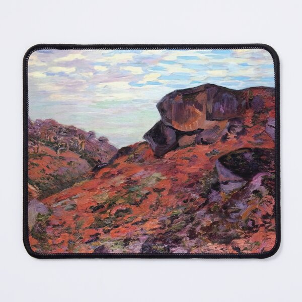 Item preview, Crozant, Les Monts Sedelle, Matin - 1895 By Armand Guillaumin designed and sold by VeilOfPigments.