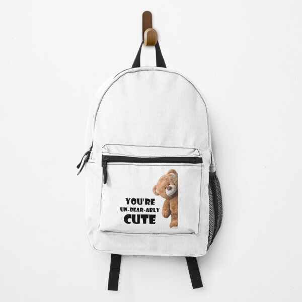 Item preview, Cute Teddy Bear Quote You're Un-bear-ably Cute designed and sold by Artycom.