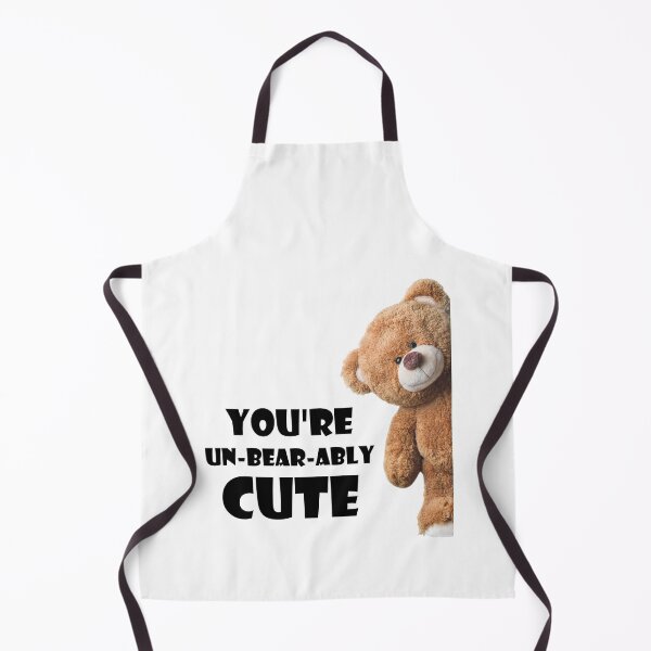 Item preview, Cute Teddy Bear Quote You're Un-bear-ably Cute designed and sold by Artycom.