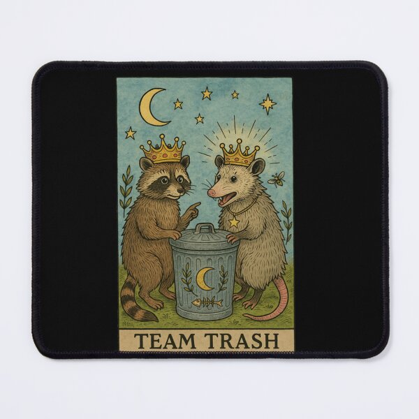 Item preview, Team Trash Tarot Card Racoon Opossum Lover Funny Halloween Long Sleeve , Opossum Gift For Mom Dad Kids designed and sold by Opossum GIFT ★★★★★.
