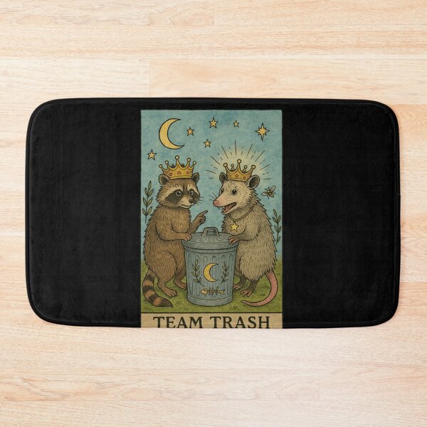 Item preview, Team Trash Tarot Card Racoon Opossum Lover Funny Halloween Long Sleeve , Opossum Gift For Mom Dad Kids designed and sold by Opossum GIFT ★★★★★.
