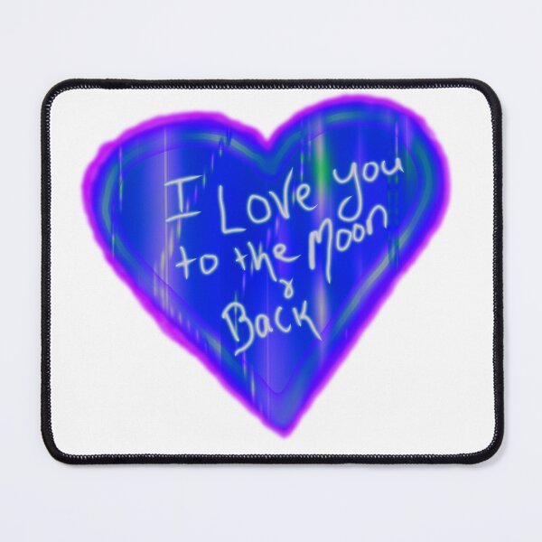 Item preview, I love you to the moon and back designed and sold by MoniJoy91.