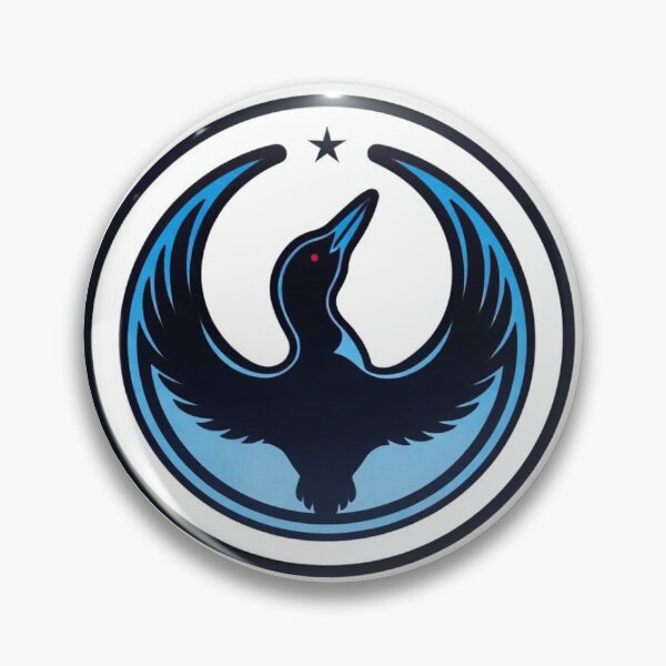 Item preview, Rebel Loon Minnesota Rebellion loon Sticker designed and sold by Bigeasy22441.
