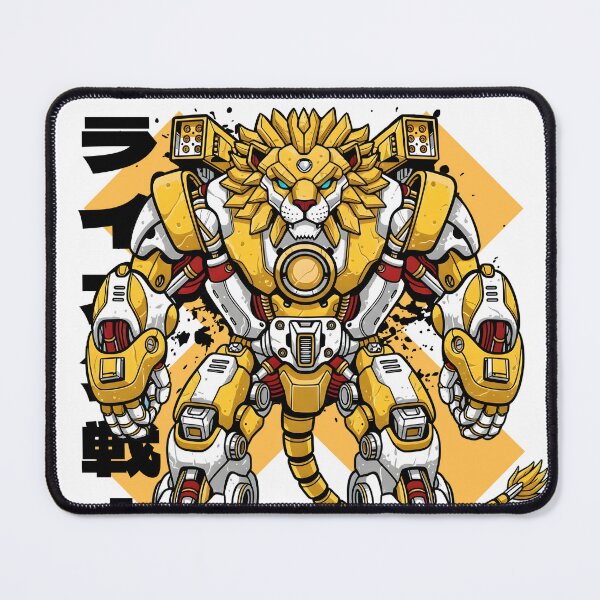 Item preview, Mecha Cyber Lion designed and sold by Budzgraphics.