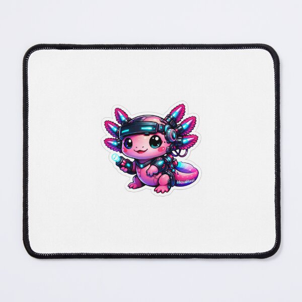 Item preview, Axolotl Cyberpunk Mexa Neon designed and sold by MexaPixel.