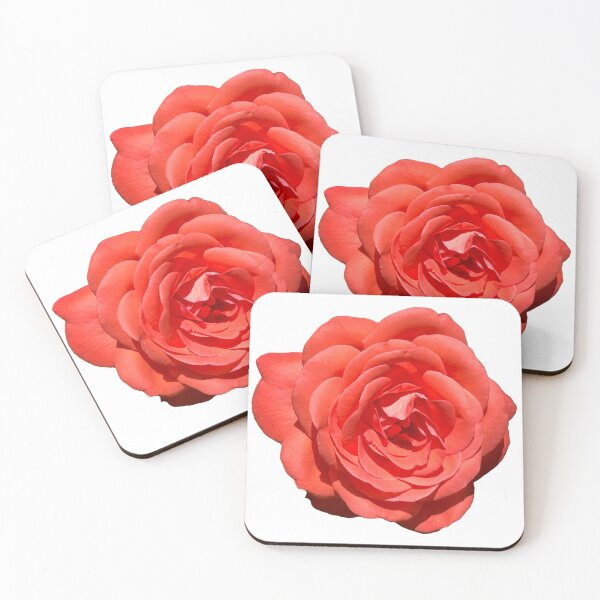 Item preview, Orange rose, coral floral, rose garden,  designed and sold by hollycooper.