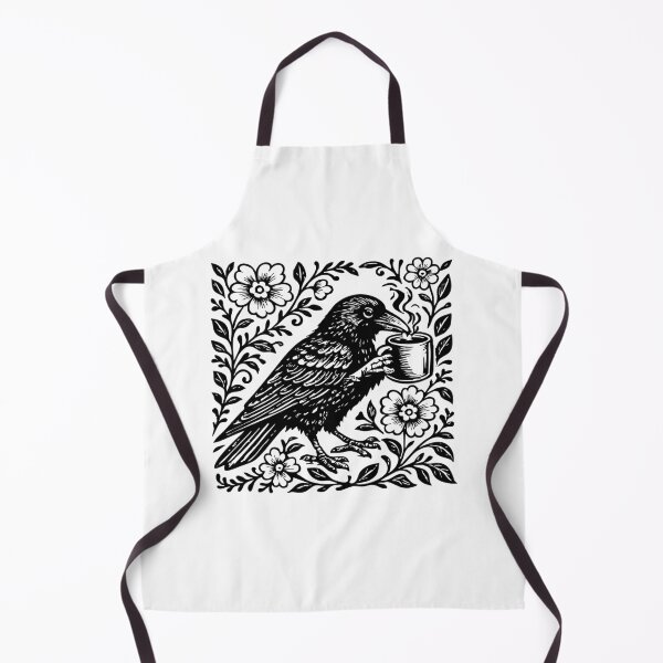 Item preview, Boho Crow, Bird Coffee Lover designed and sold by CloudyPress.