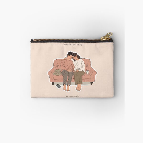 Item preview, I Don’t Love You Loudly, I Love You Daily designed and sold by GenZvibeArt.
