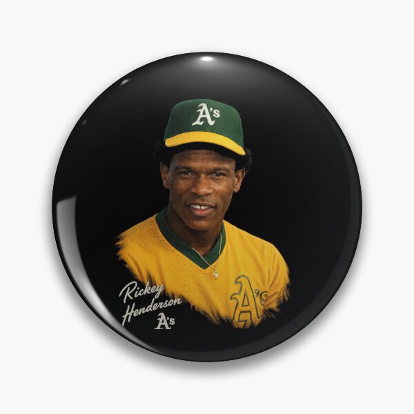 Item preview, Rickey Henderson Oakland A’s Retro Portrait Art designed and sold by TheArtOfCar.