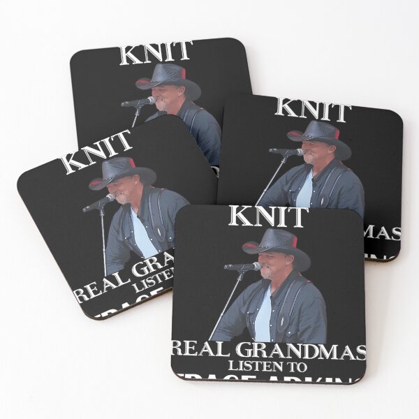 Item preview, Some Grandmas Knit Real Grandmas Listen To Trace Adkins designed and sold by gabrielmichaels.