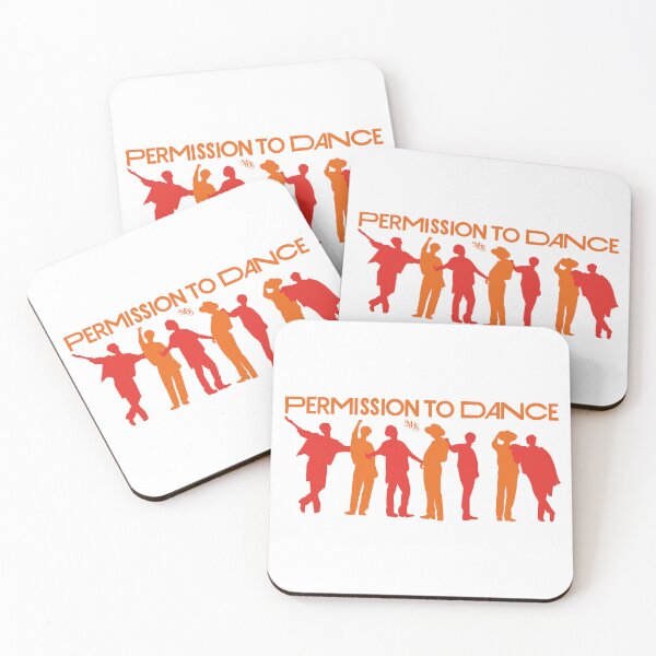 Item preview, Silhouette design inspired by the group "BTS" in the permission to dance era designed and sold by mbs-desing.