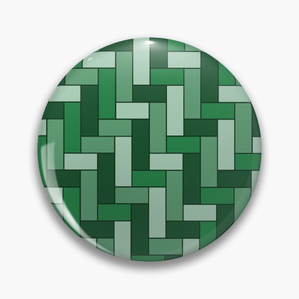 Item preview, Geometric Art Grid in Green designed and sold by OneThreeSix.