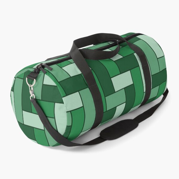 Item preview, Geometric Art Grid in Green designed and sold by OneThreeSix.