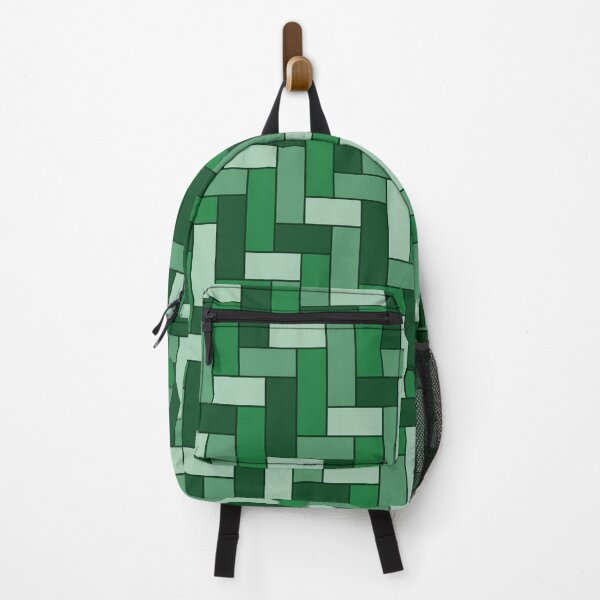 Item preview, Geometric Art Grid in Green designed and sold by OneThreeSix.