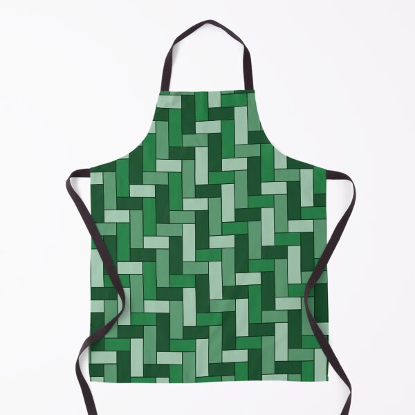 Item preview, Geometric Art Grid in Green designed and sold by OneThreeSix.