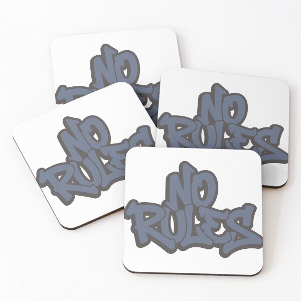 Item preview, No Rules – Bold Minimalist Typography Statement Design designed and sold by andry01.